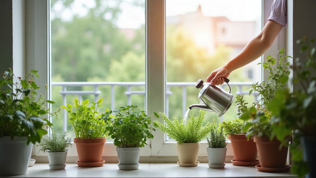 Plantas en casa: guía para empezar tu jardín en el balcón
