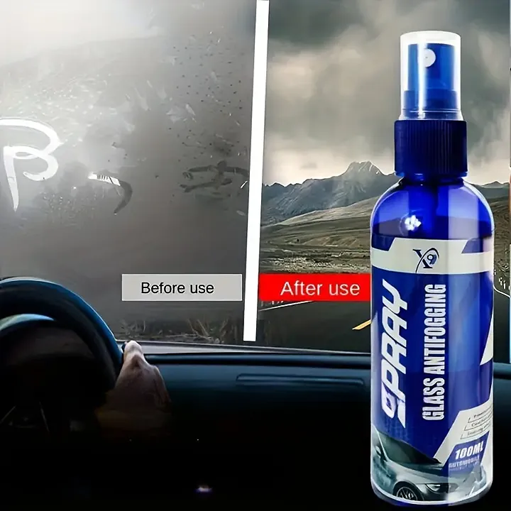 Agente antiempañante para vidrio de carro