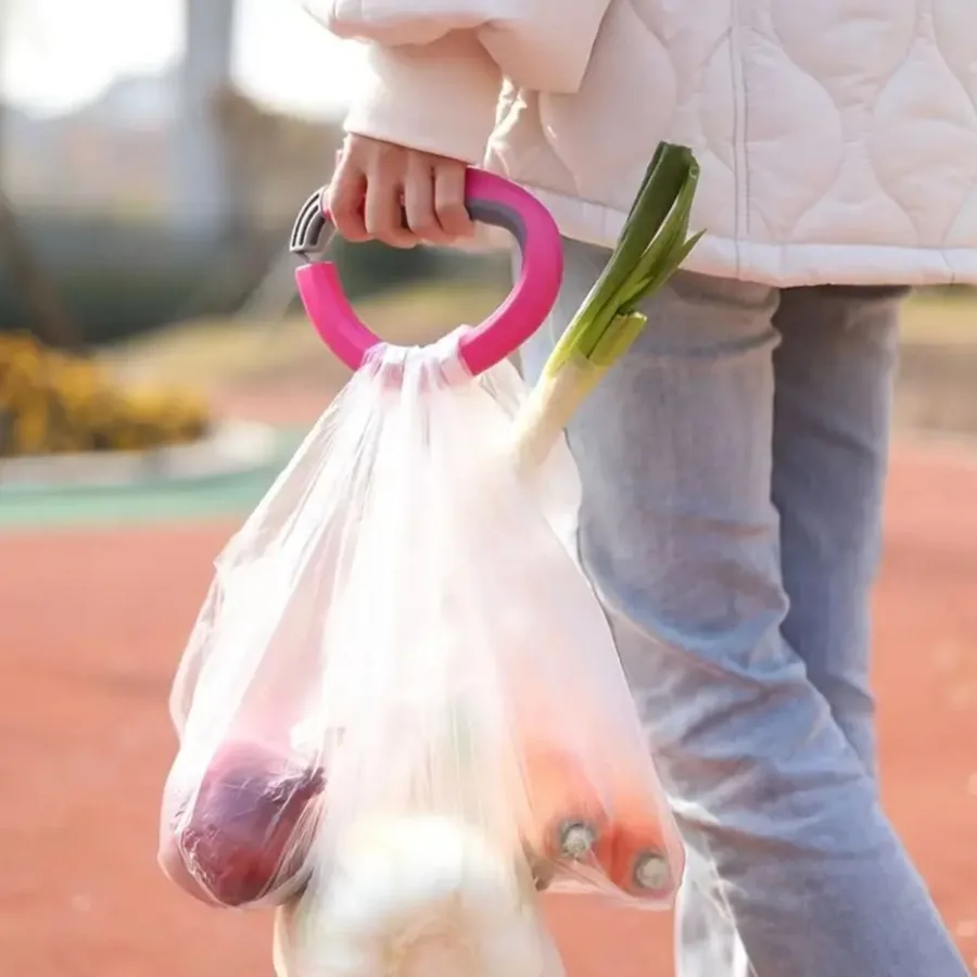 Agarrador para bolsas de compra