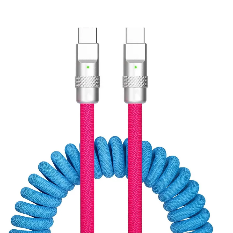 Cable telescópico - tipo C a tipo C