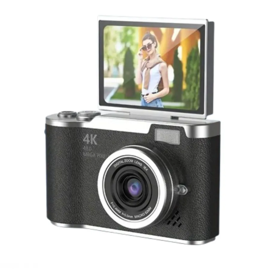 Cámara digital plegable 4K