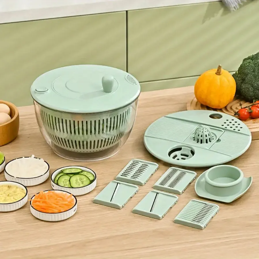 Centrifugadora de verduras multifuncional