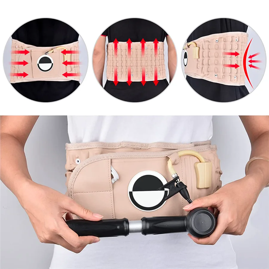 Cinturón de descompresión lumbar