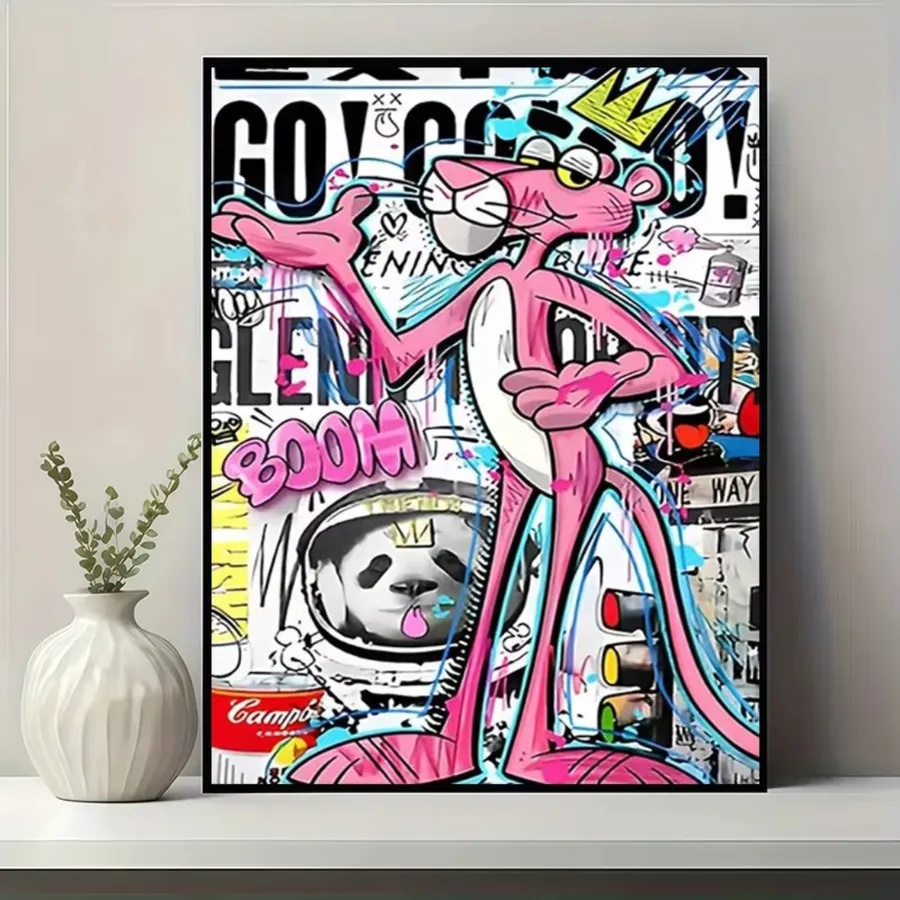 Cuadro – Pink Panther King