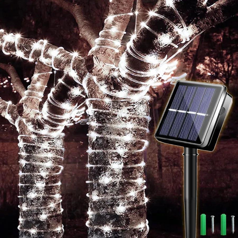 Cuerda de luces solares