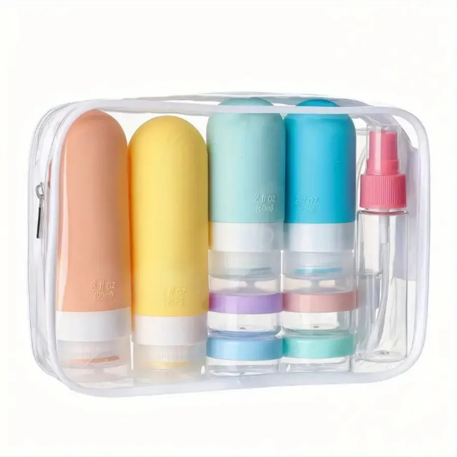 Envases rellenables para viaje
