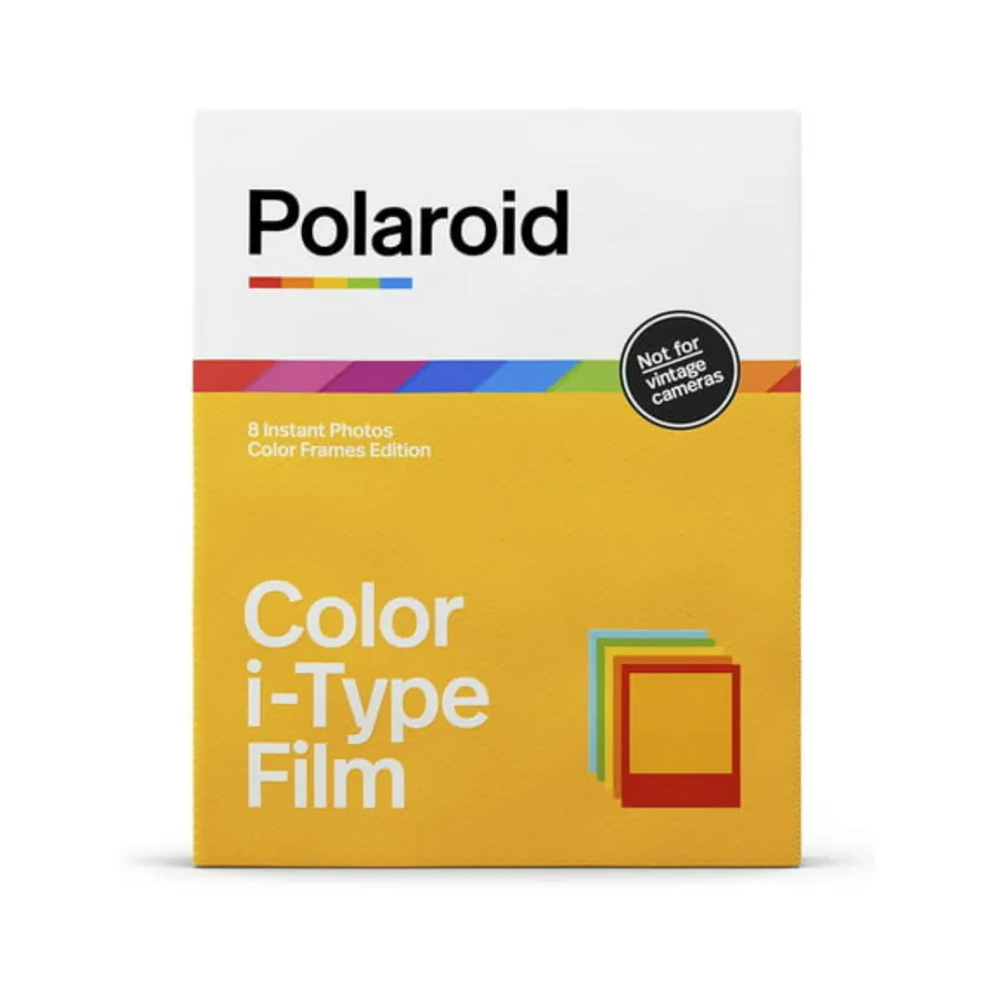 Película a color Polaroid - Edición de marcos de color