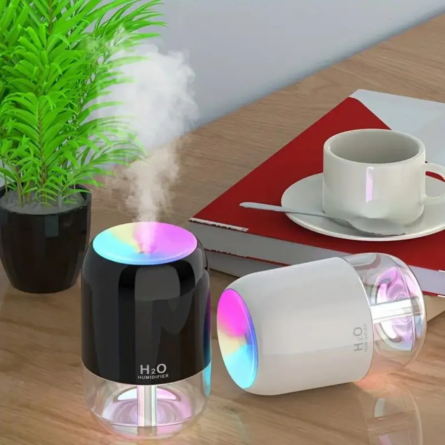 Humidificador con luz nocturna