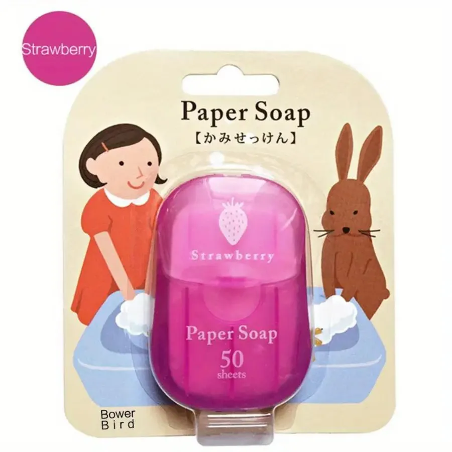 Jabón de papel soluble en agua