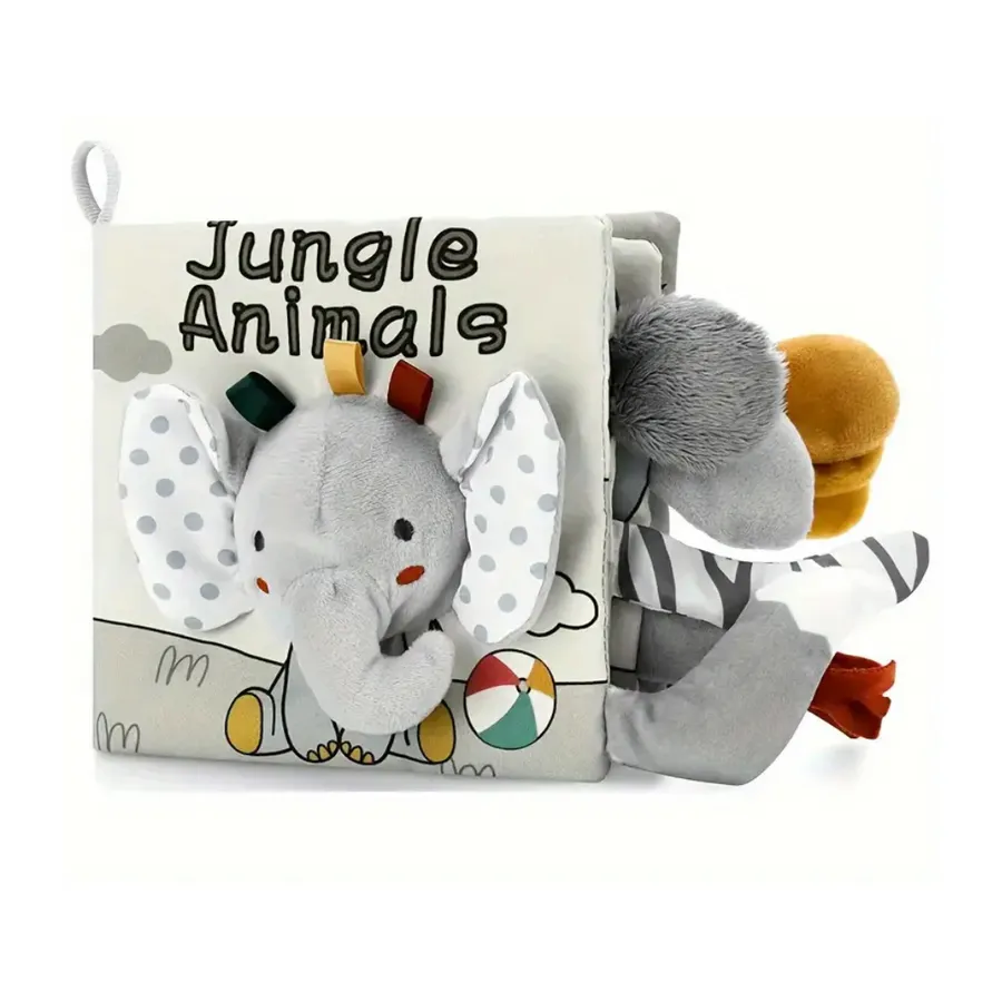 Libro de tela 3D para bebés