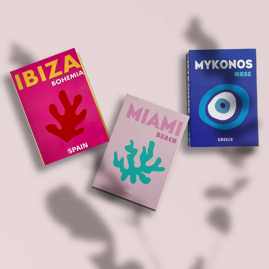 Libros decorativos  - Playas
