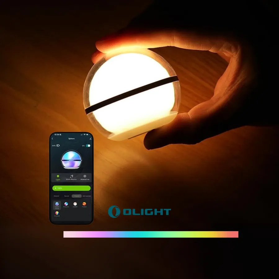 Luz esférica multicolor - OLIGHT