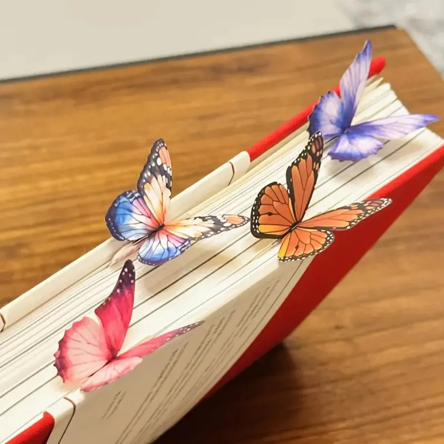 Marcapaginas para libro - Mariposa