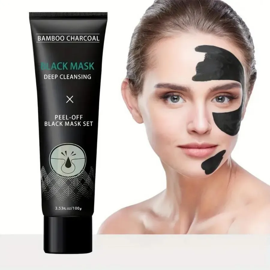 Máscarilla facial de carbón activado