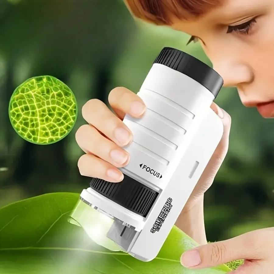 Mini microscopio para niños