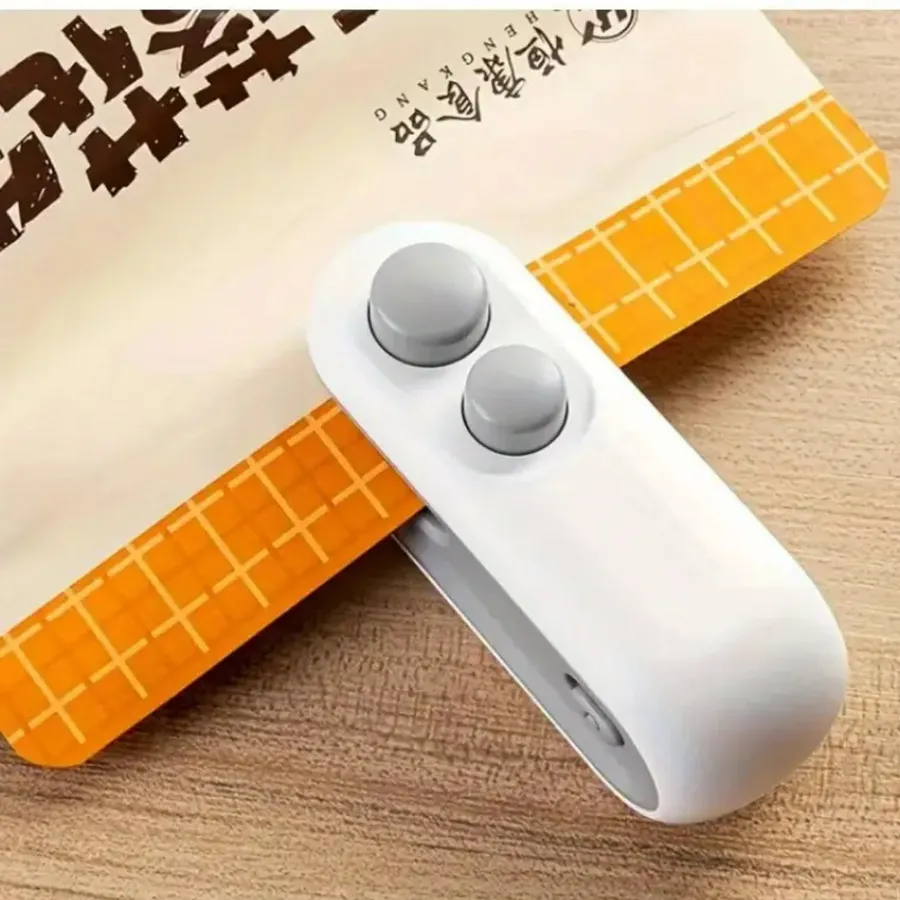 Mini sellador de bolsas