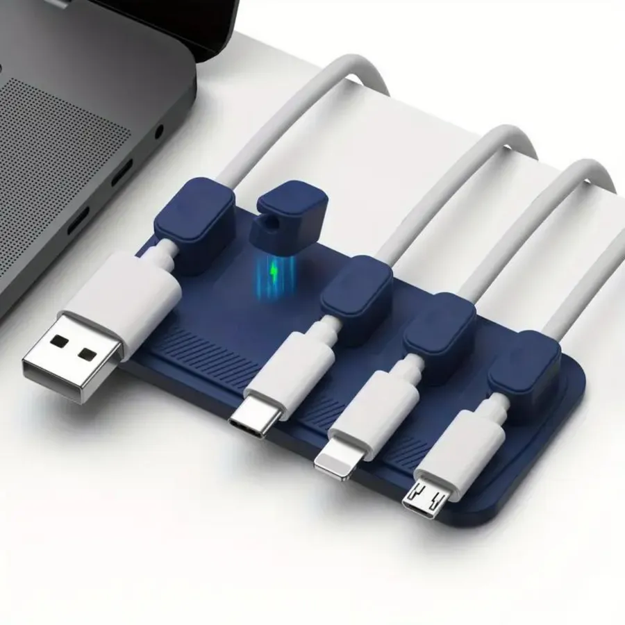 Organizador magnético de cables