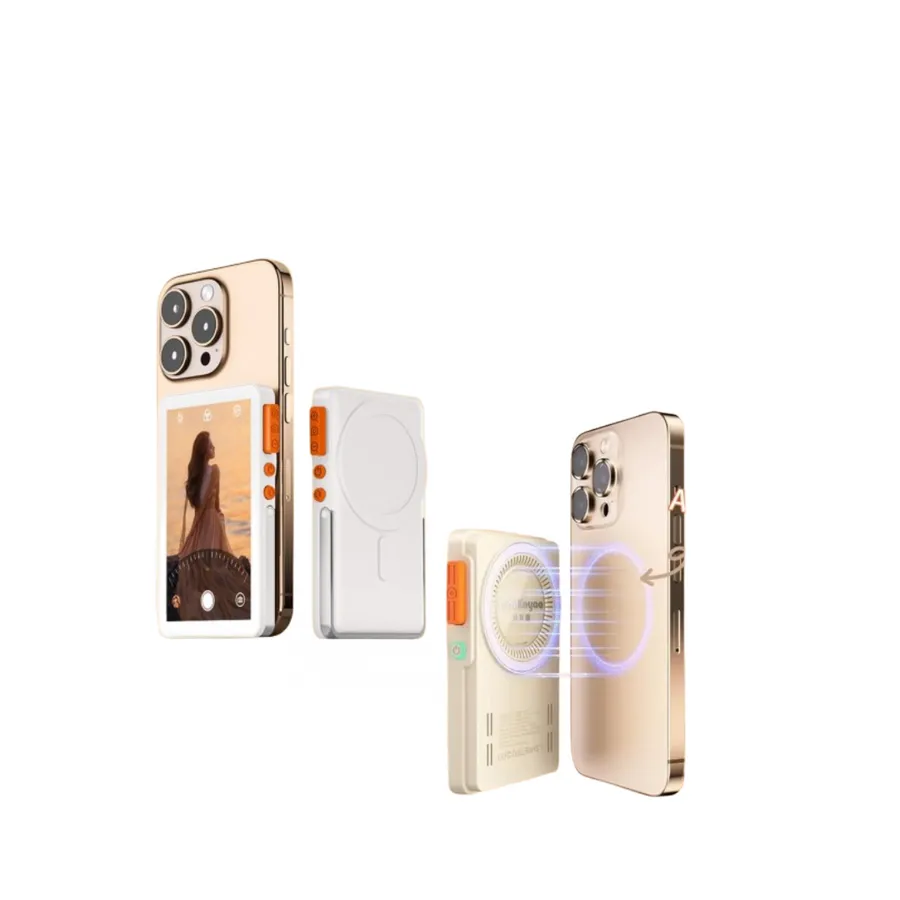 Pantalla HD magnética para selfies