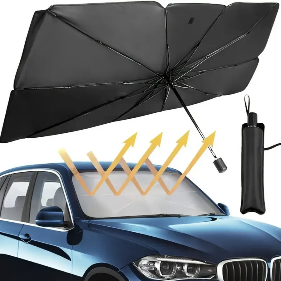 Parasol plegable