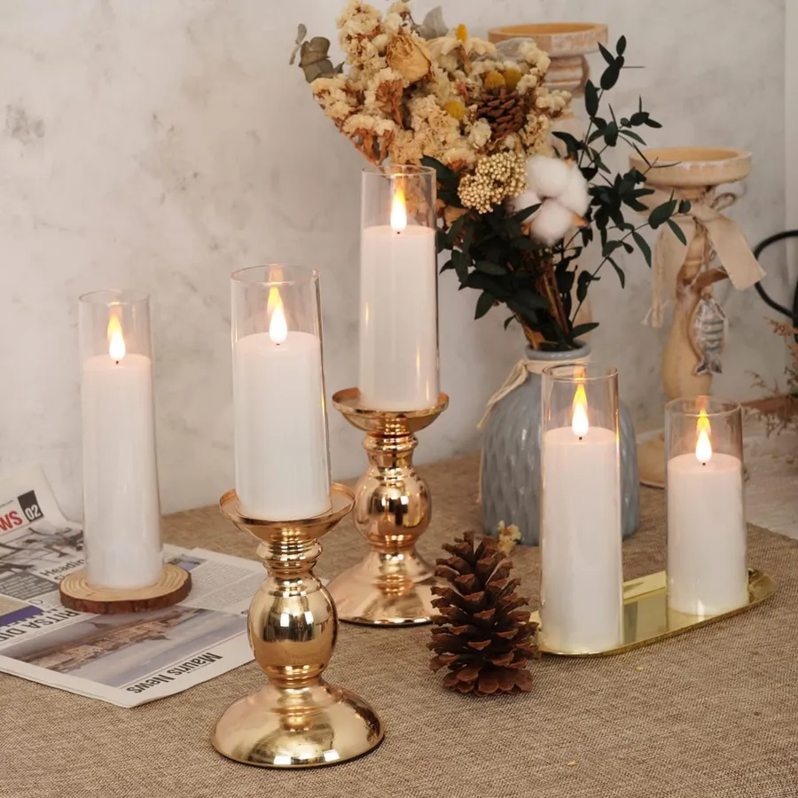 Set de 12 velas LED
