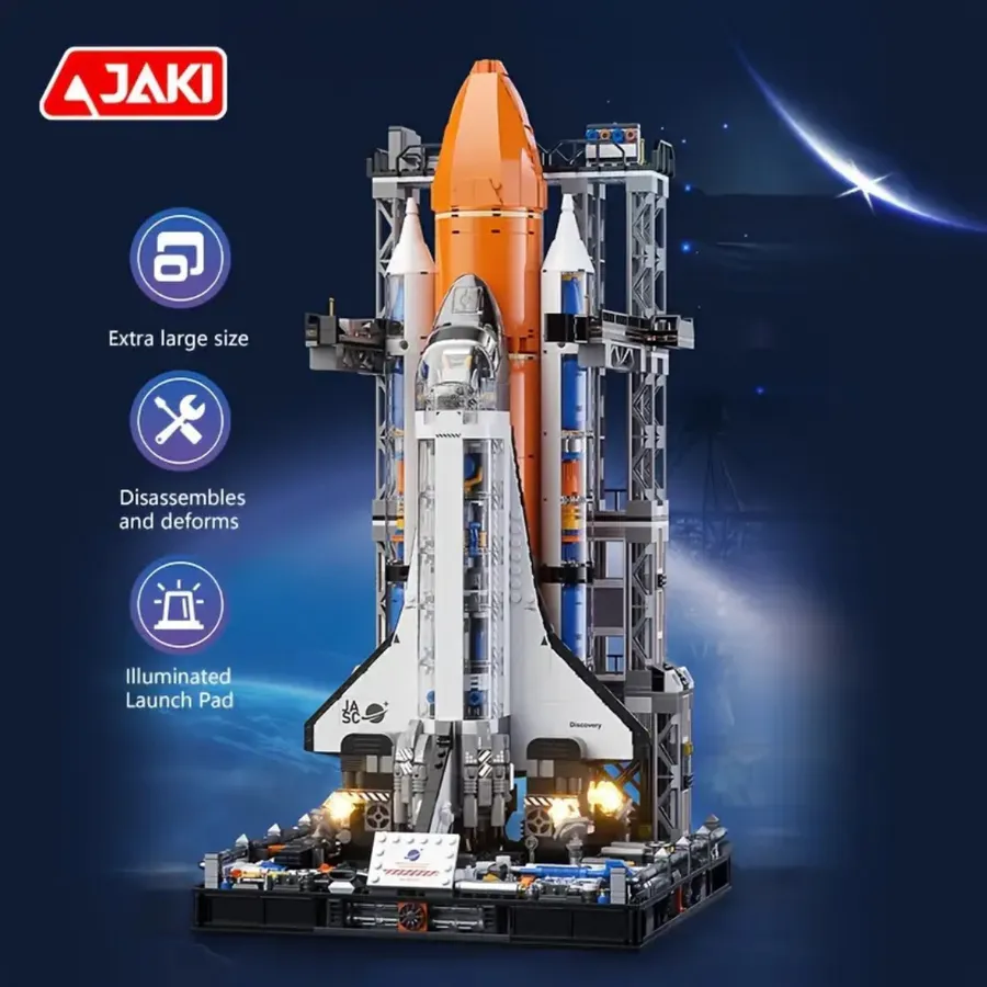 Set de construcción 3D - Cohete espacial
