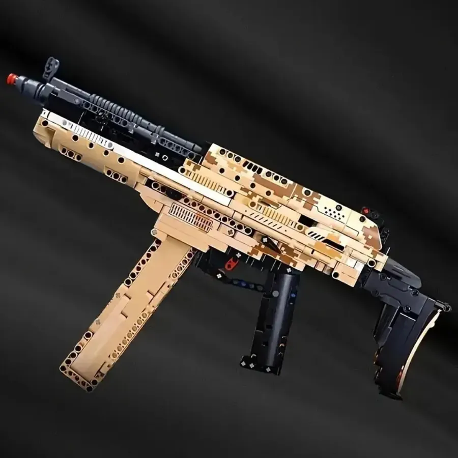 Set de bloques de construcción 3D – Rifle