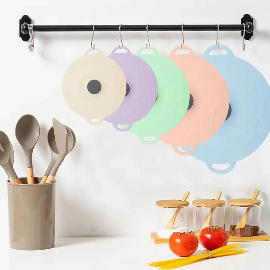 Set de tapas de silicona – Pastel