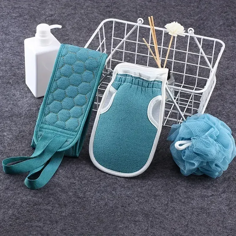 Set exfoliante de baño