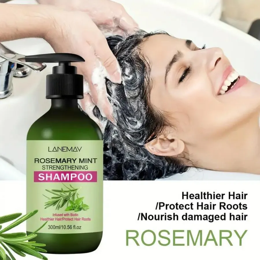 Shampoo de romero y menta