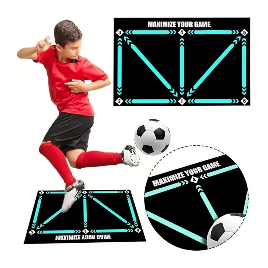 Tapete de entrenamiento para fútbol
