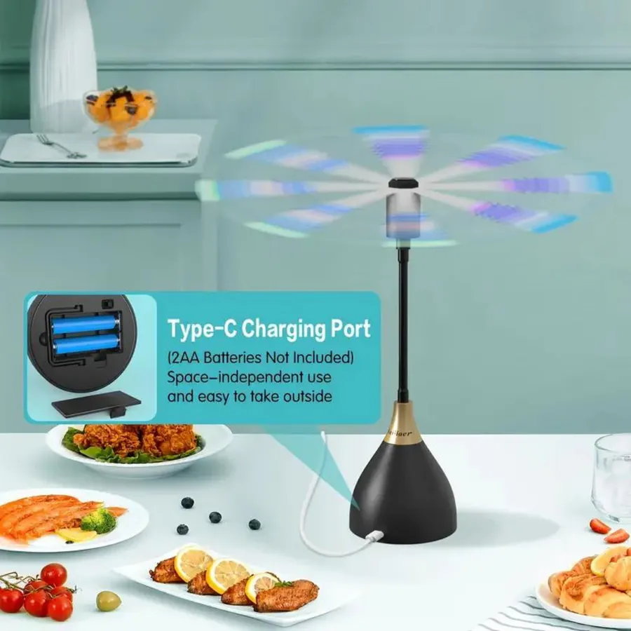 Ventiladores para espantar moscas